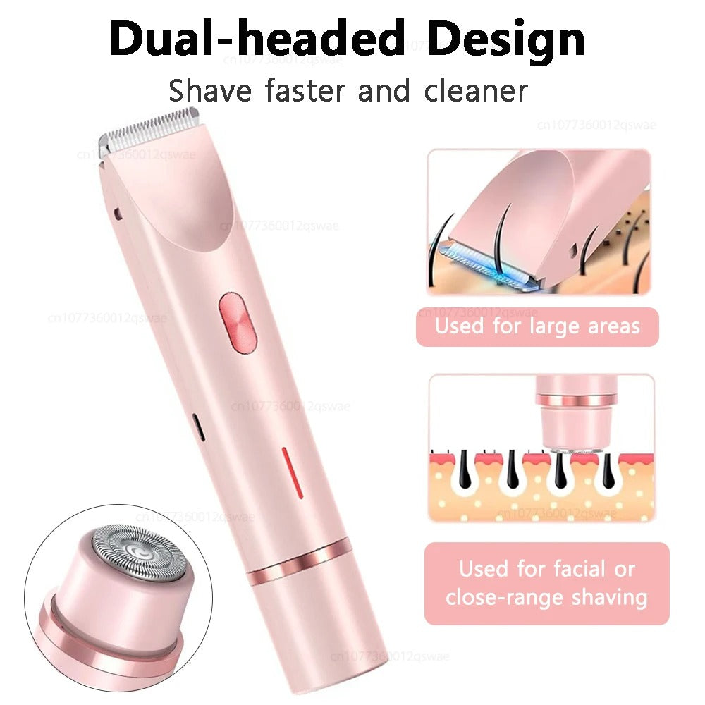 Soft Blush 2-in-1 Women’s Electric Shaver