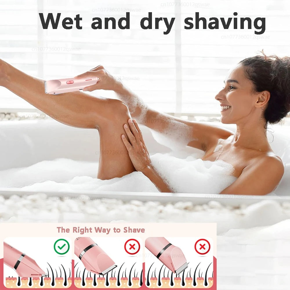 Soft Blush 2-in-1 Women’s Electric Shaver